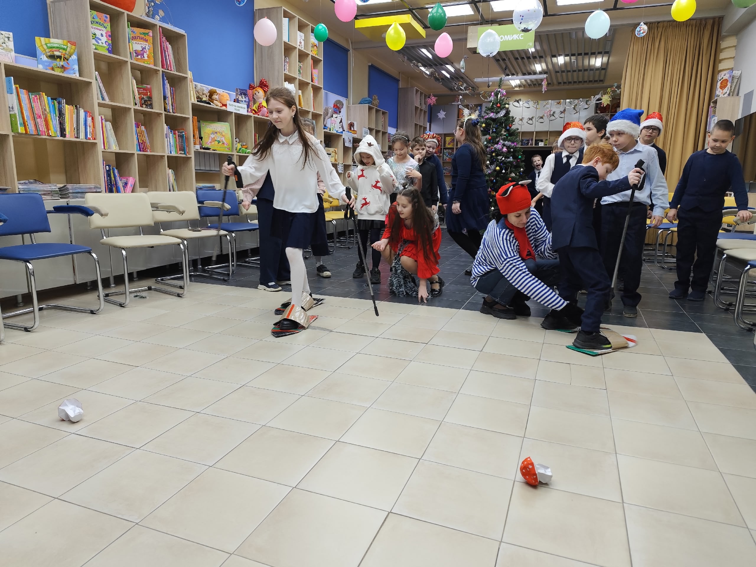 Школьники побывали в деревне Простоквашино